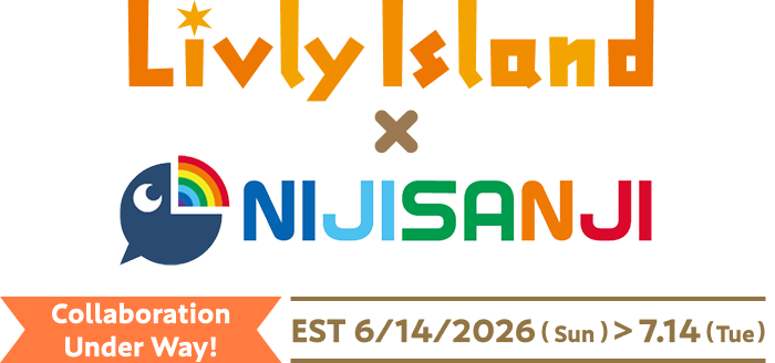 Livly Island × NIJISANJI Collaboration Under Way!